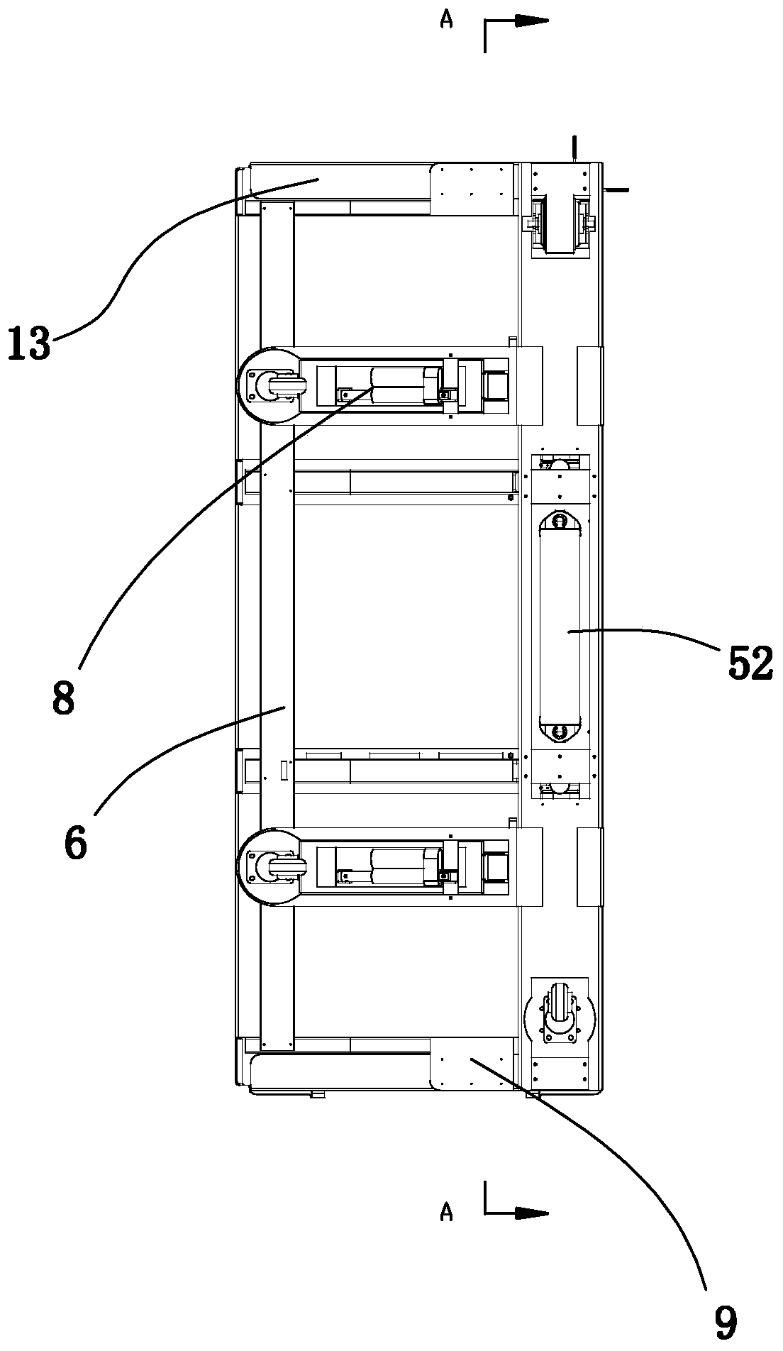 Medical bed and method for transferring patient by using medical bed