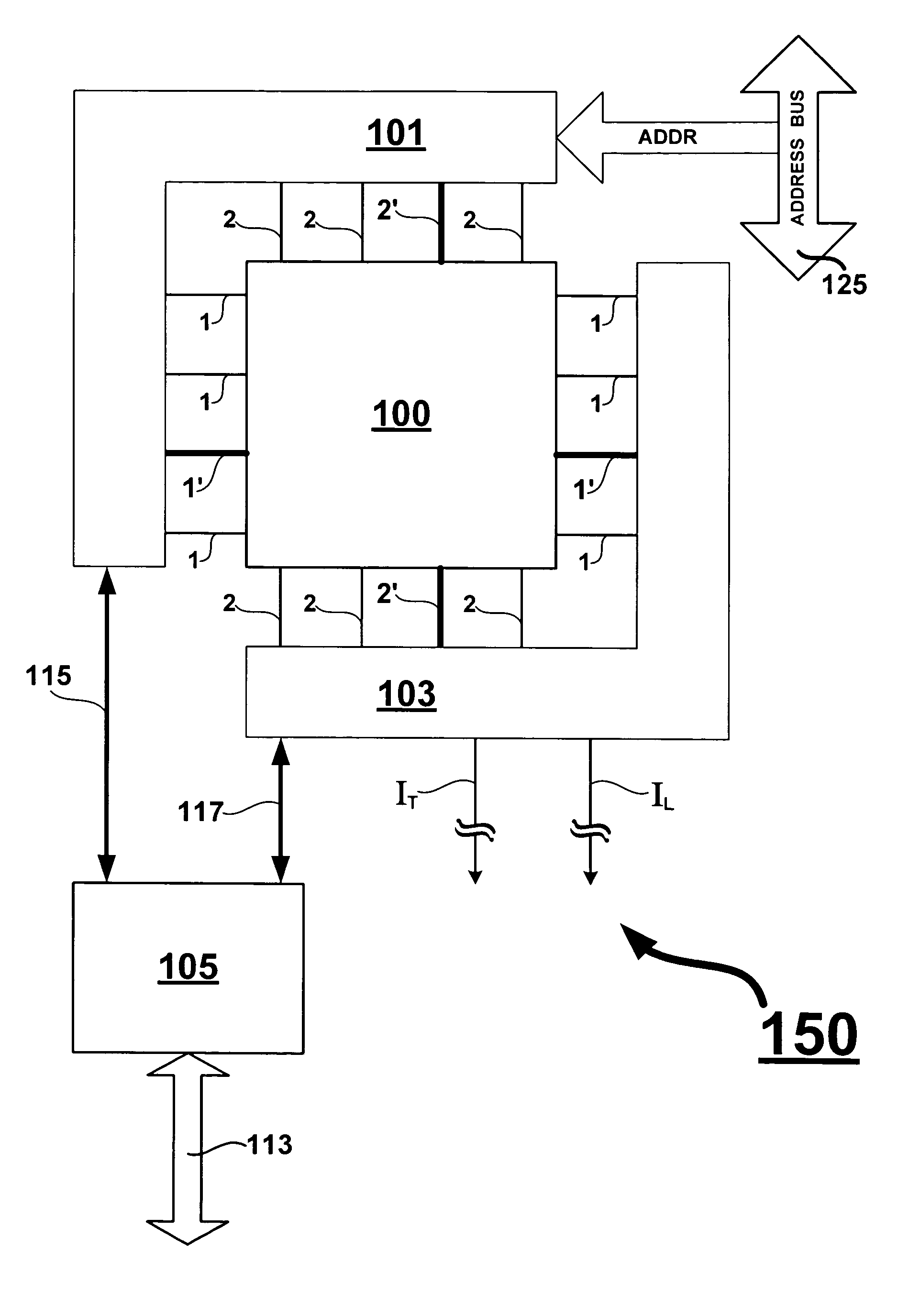 Two-cycle sensing in a two-terminal memory array having leakage current