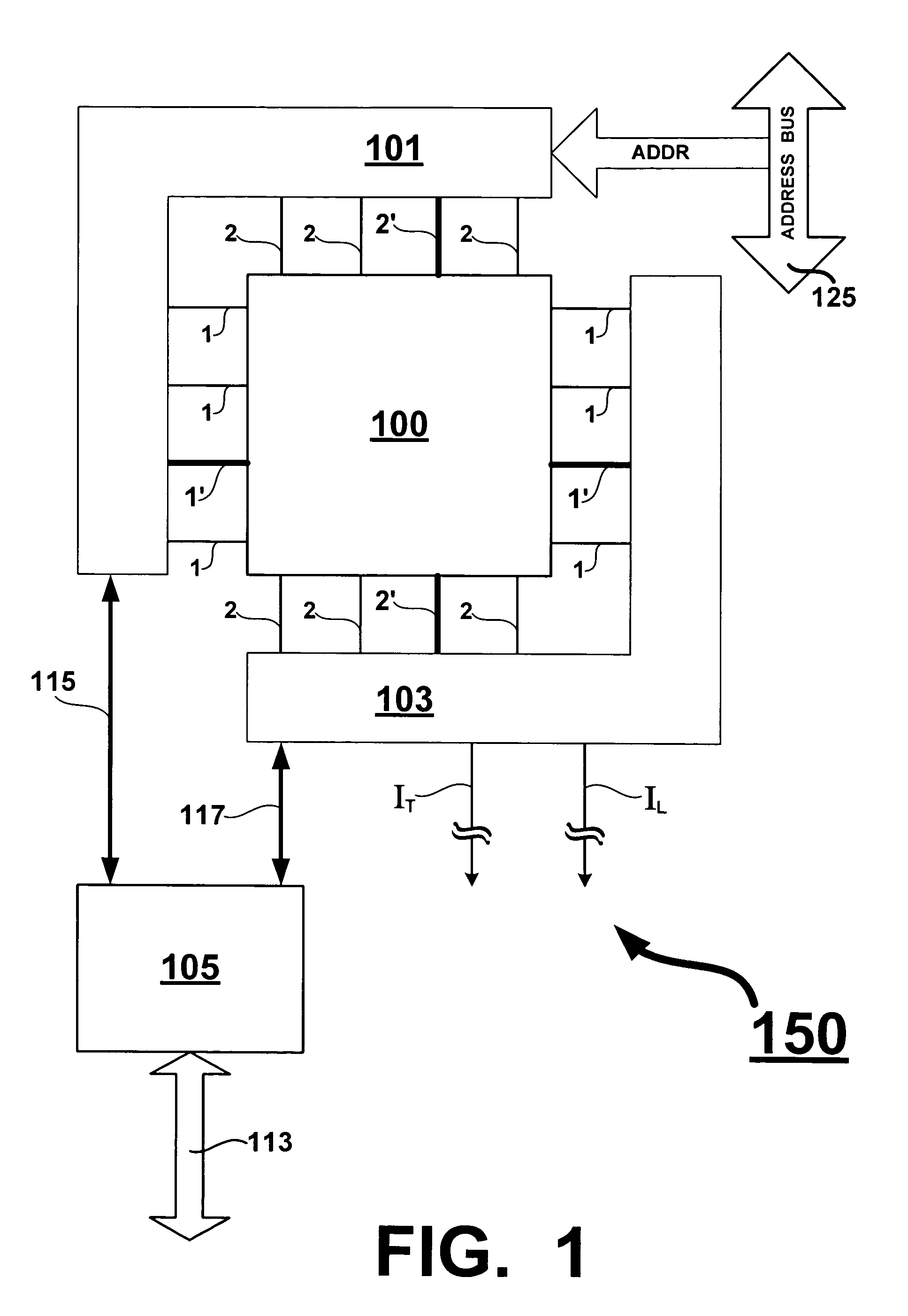 Two-cycle sensing in a two-terminal memory array having leakage current