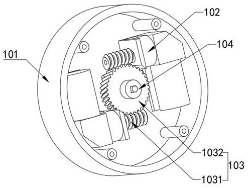 Modularized tunnel excavation simulation test device and assembling method thereof