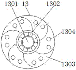 Multi-angle dustproof cutting device used for metal processing