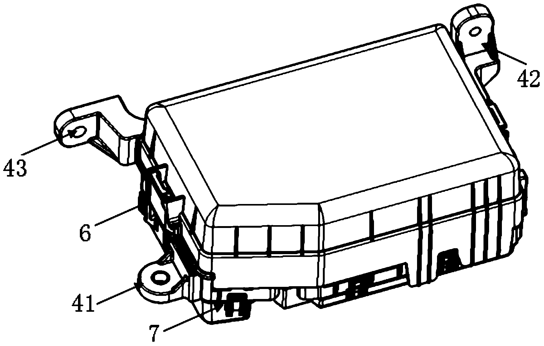 Automobile electric box