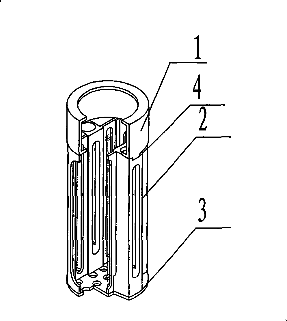Irradiation supervising apparatus for high-flux research reactor core container