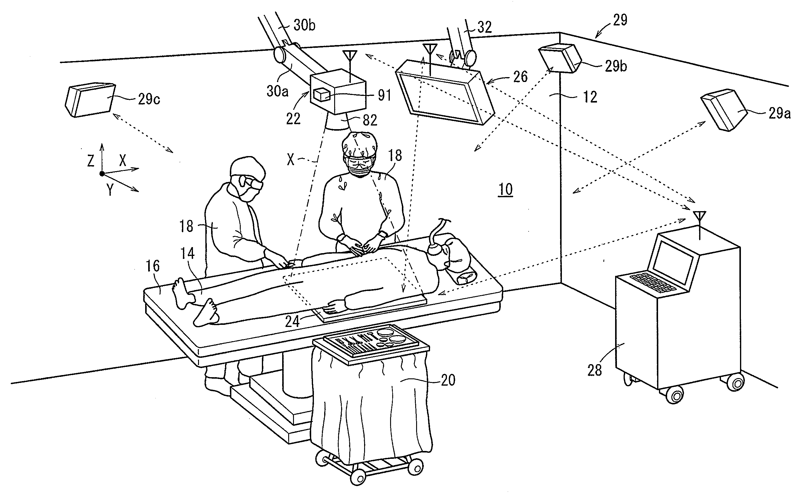 Radiation image capturing system