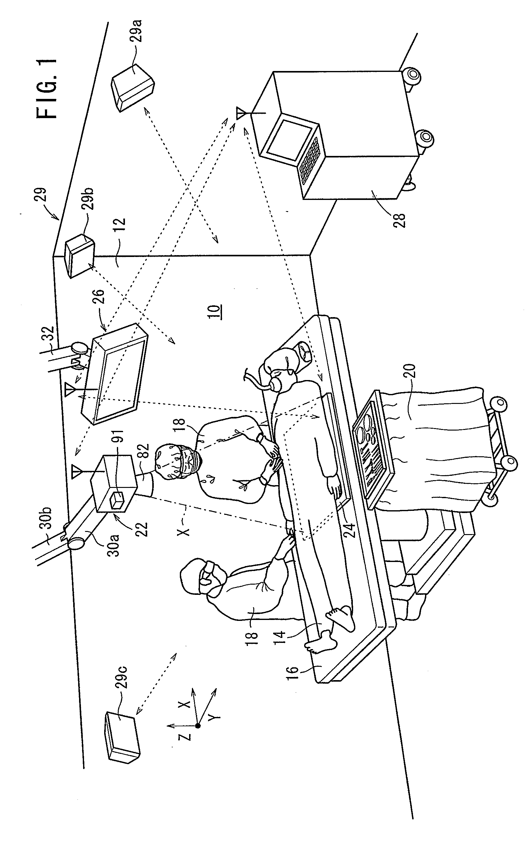 Radiation image capturing system