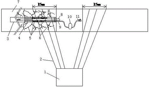 A Secondary Hole Sealing Method for Dealing with the Fractured Area of ​​Drilling Through Layers