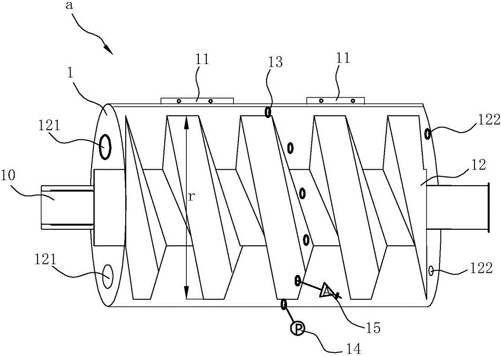 Preparation method of rubber lined three-screw pump