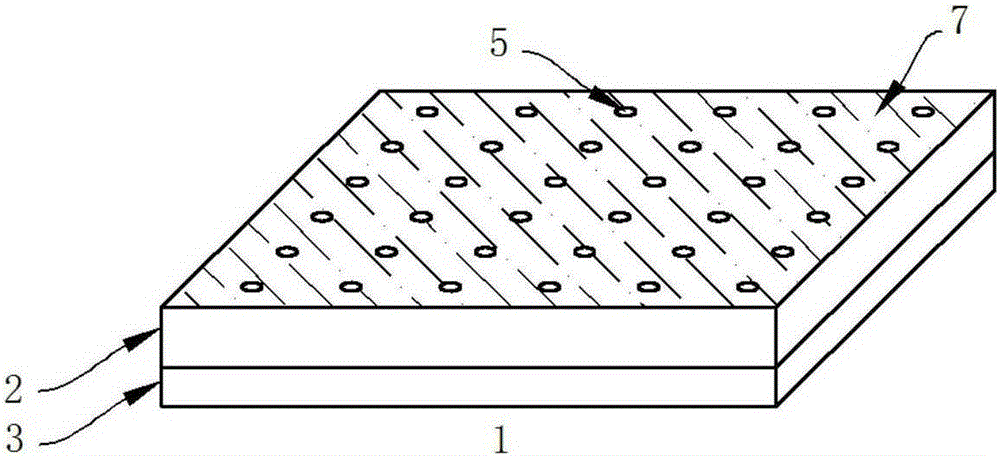 Composite cooling structure for wall of combustion chamber flame tube of aero-engine