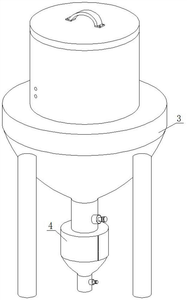 Oxidative calcining device for processing of ammonium paratungstate