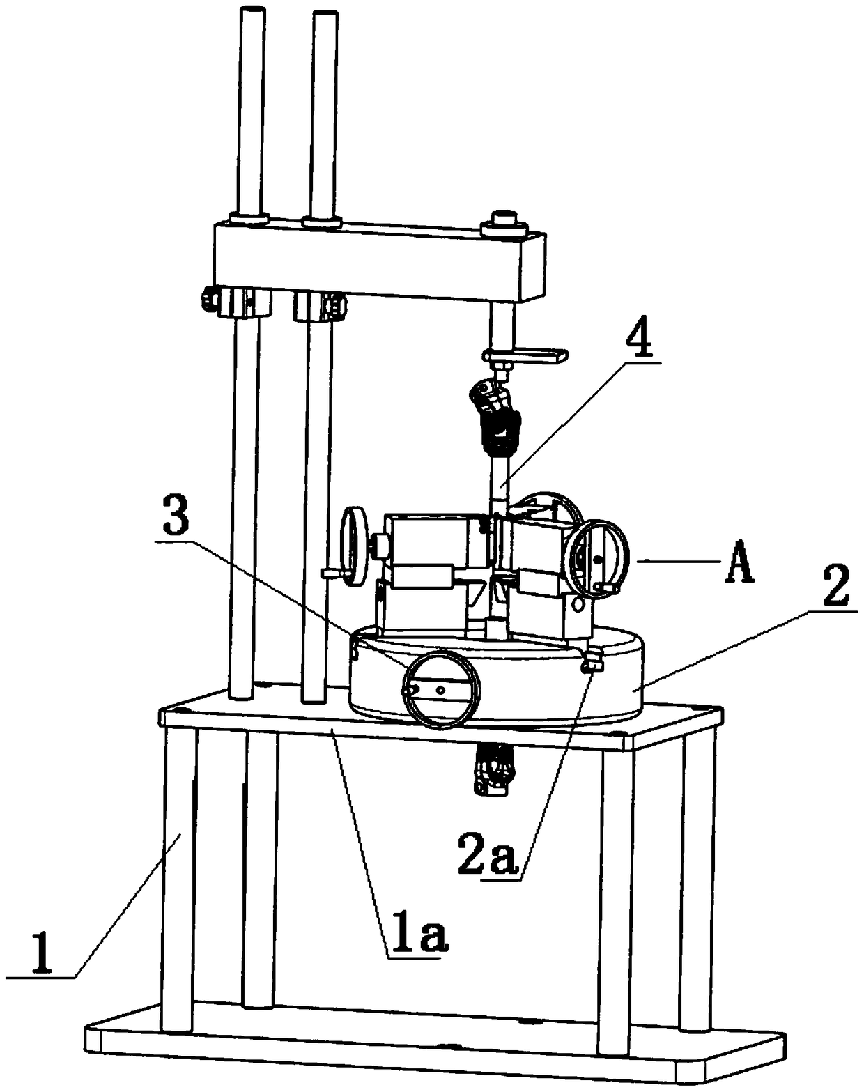 A jig for assembling a steel ball guide rail type intermediate shaft of a steering system and an assembling method thereof
