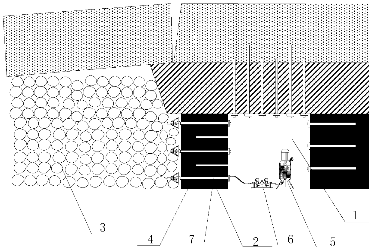 A coal pillar reinforcement system for gob-side driving and its application method