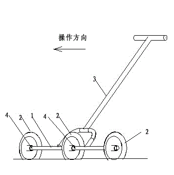 Disc-like turntable type scriber for mulching crops on ridges