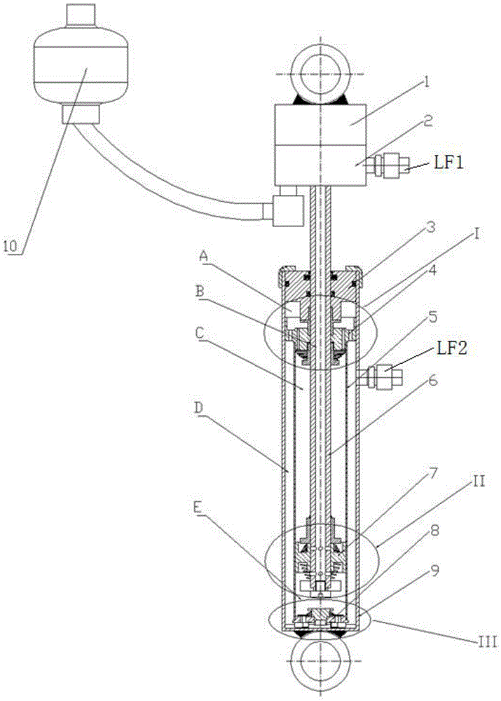 Pump-type feedback energy crosslinking suspension system