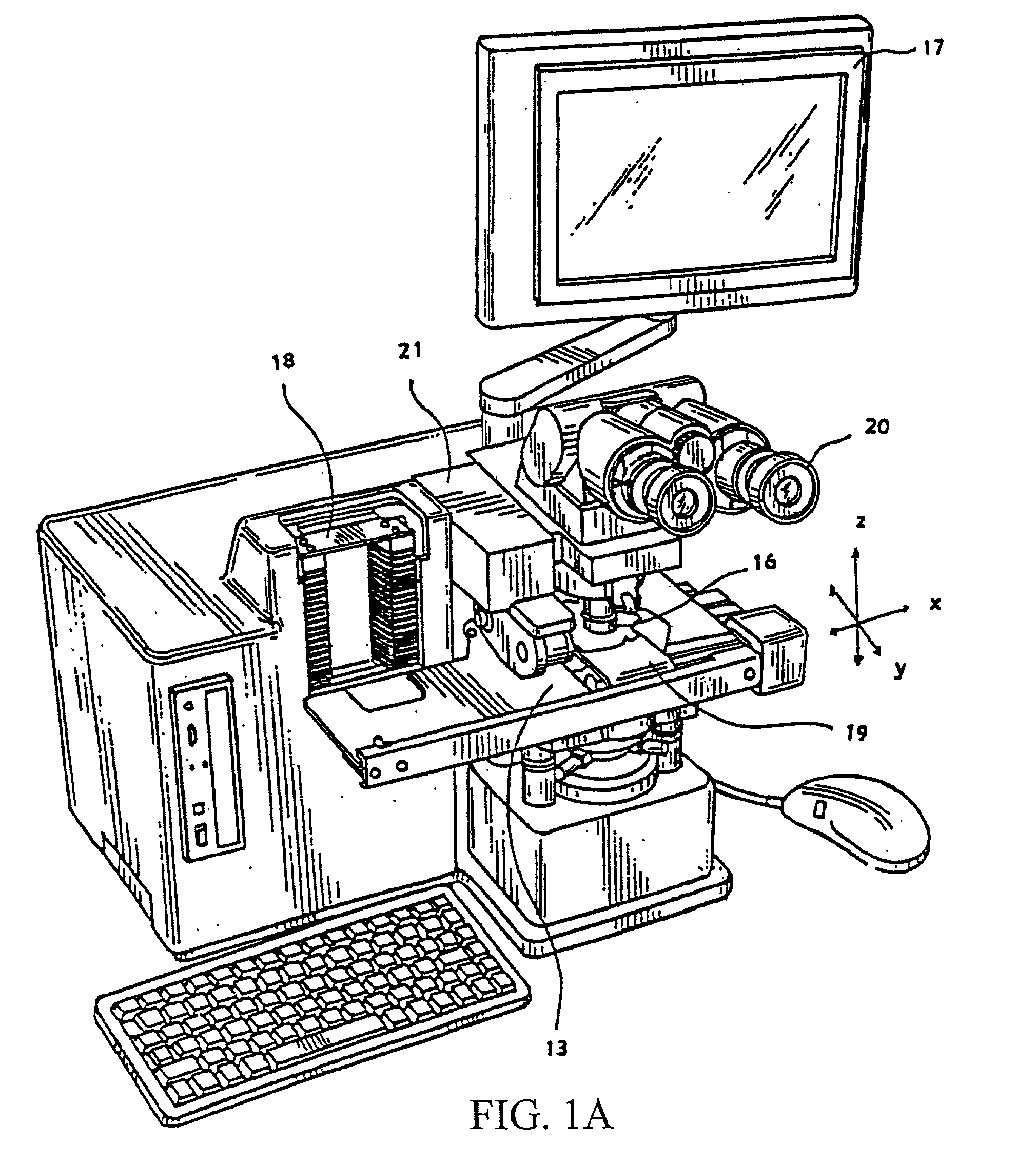 High-precision computer-aided microscope system