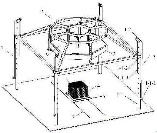 Space structure node fire hazard behavior experiment apparatus and method thereof