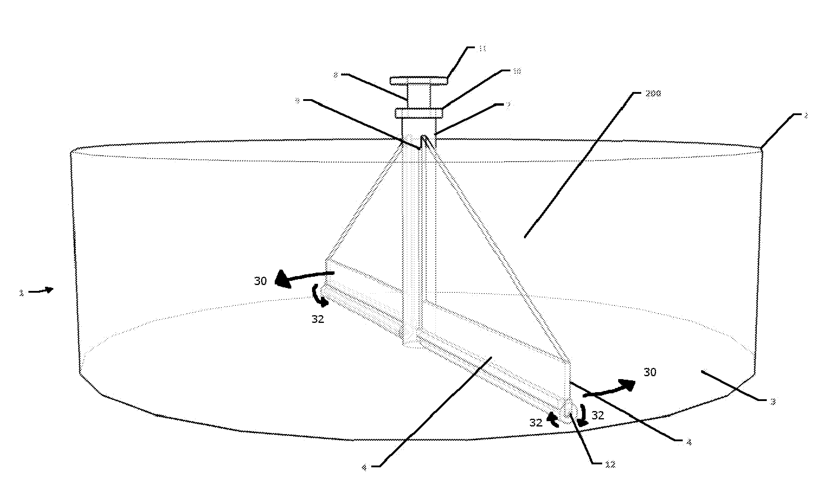 Mixing, milling, and aeration apparatus for digesting metal ore with bacteria