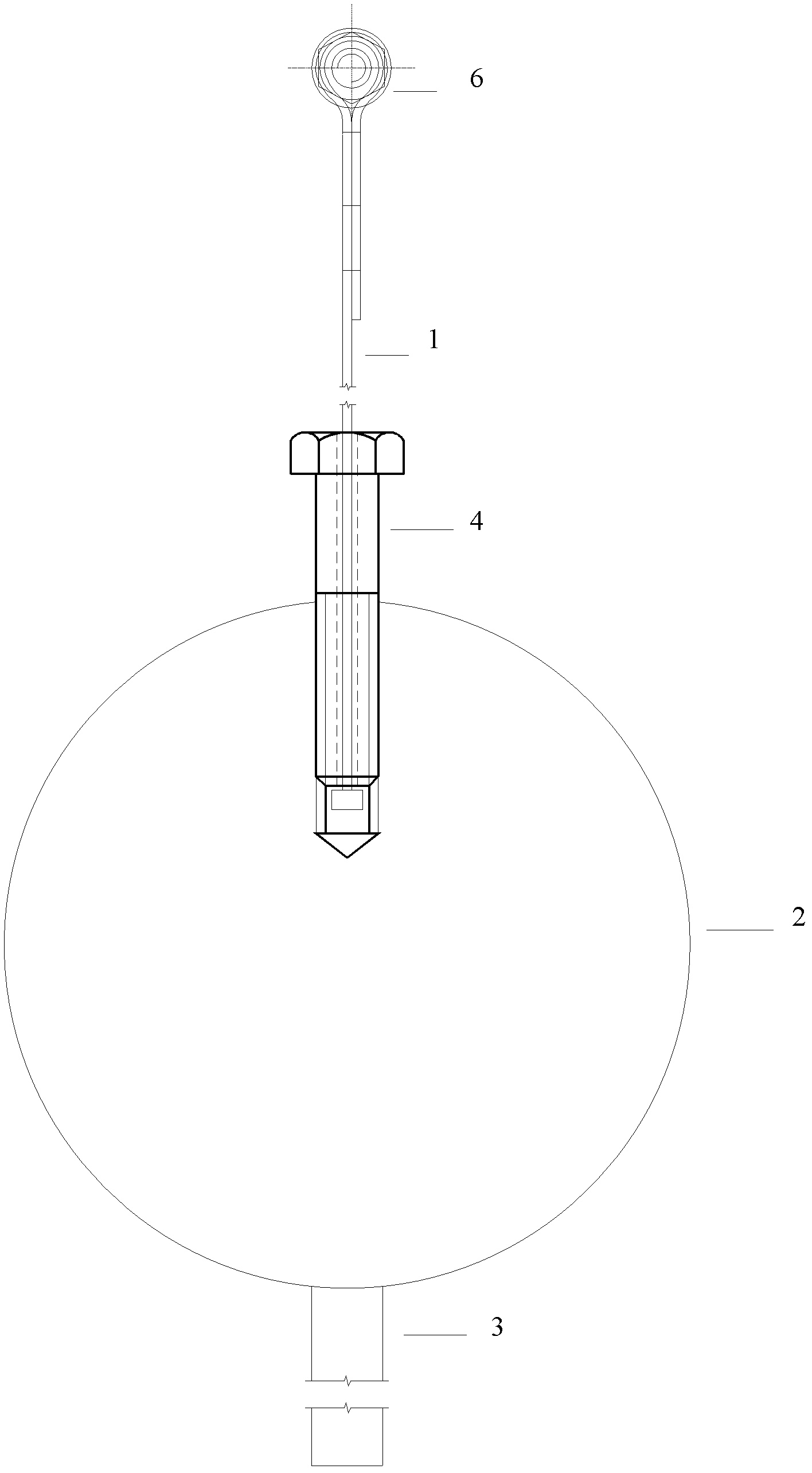 Vibration absorber for cycloid type wind driven generator tower