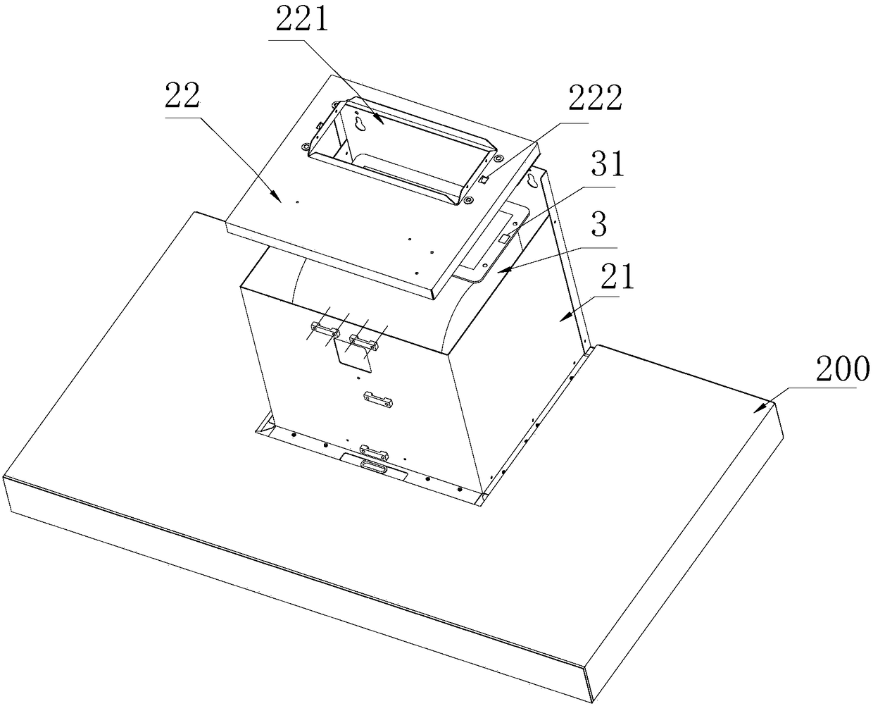 Extractor hood