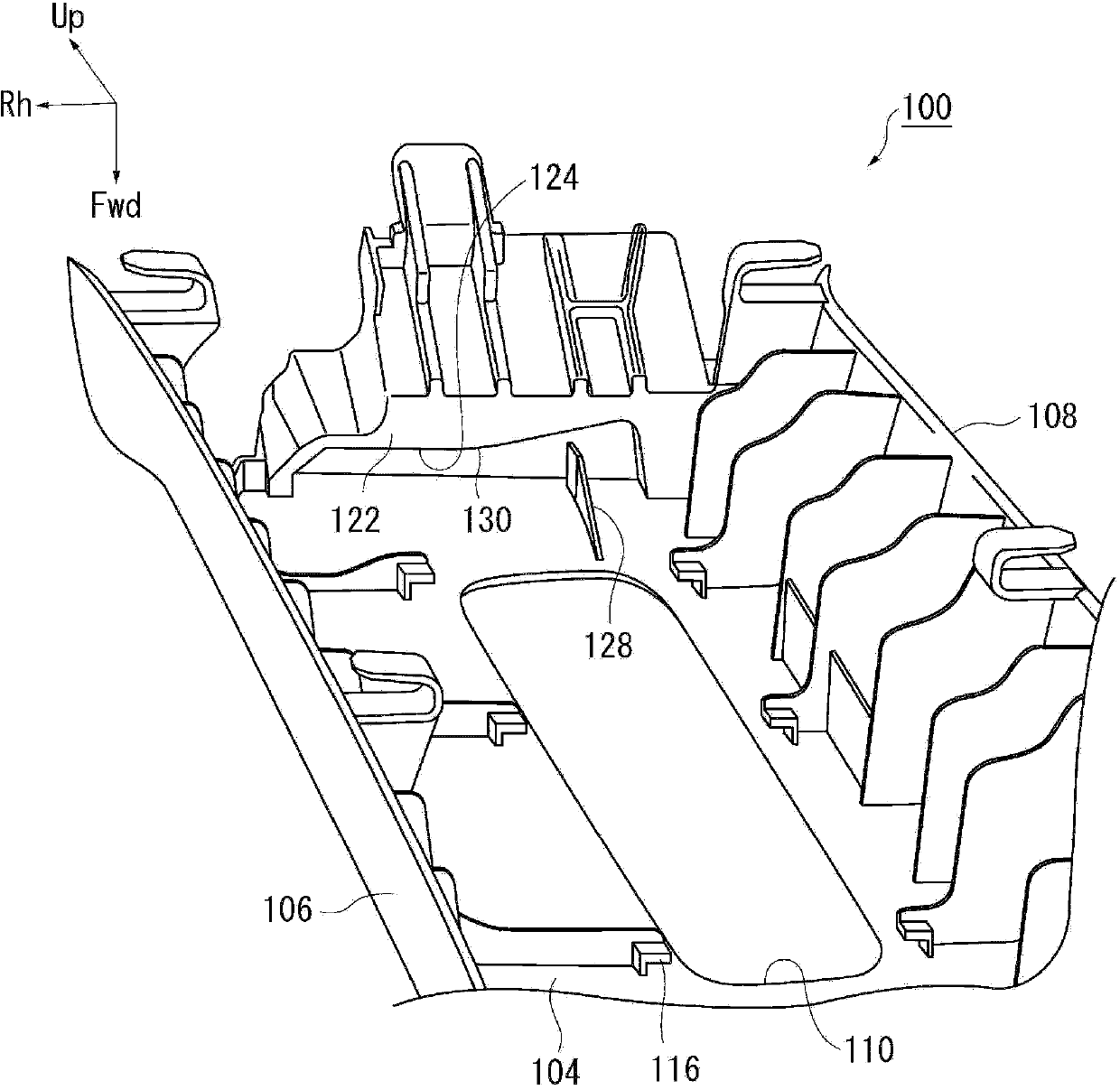 Pillar trim structure