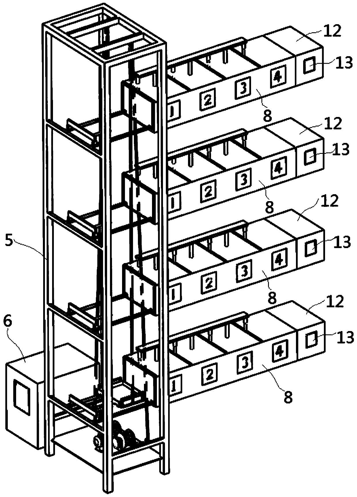 A delivery and storage system for food delivery and its usage method