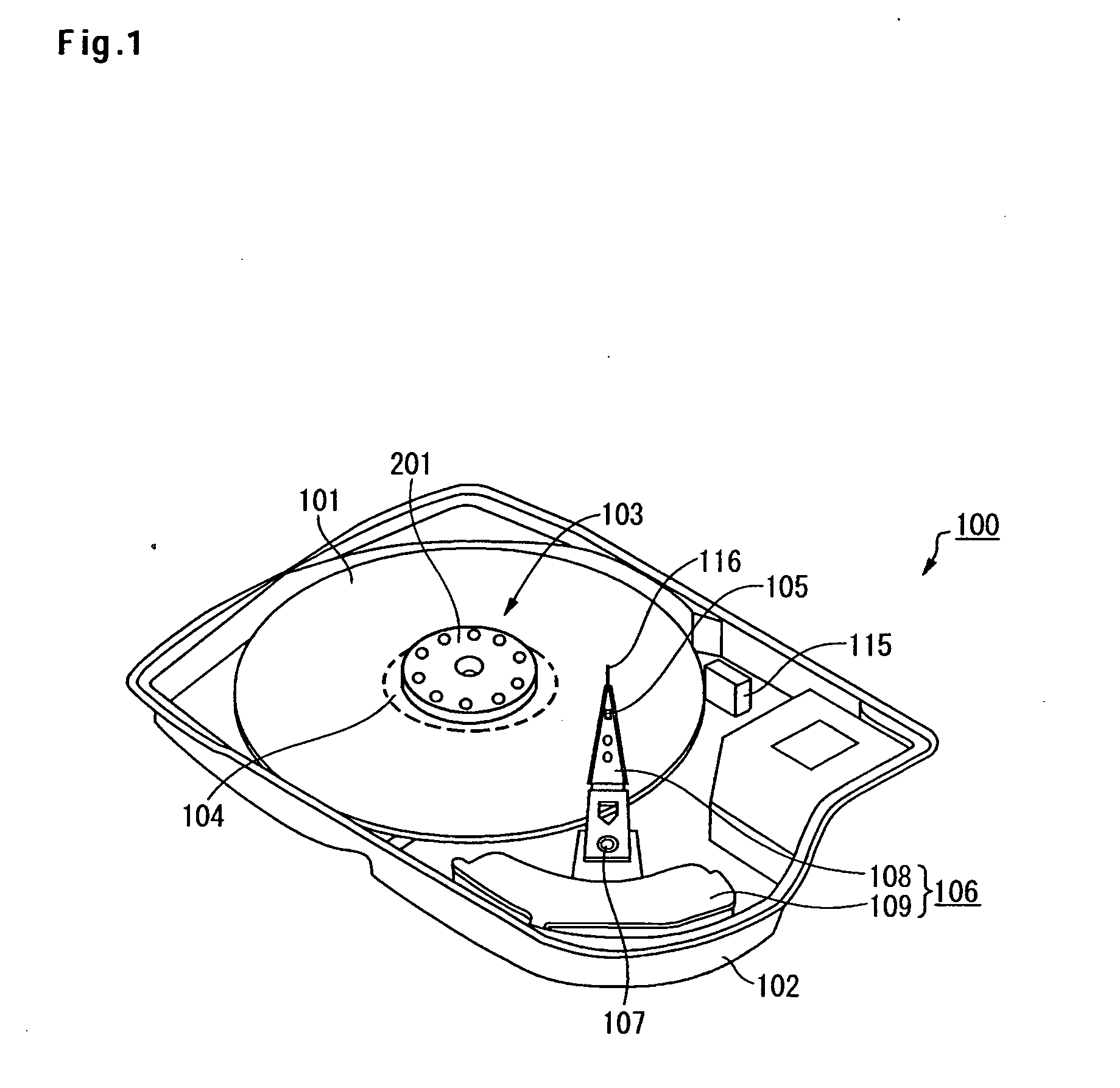 Data storage device with mechanism to control rotation of spindle motor