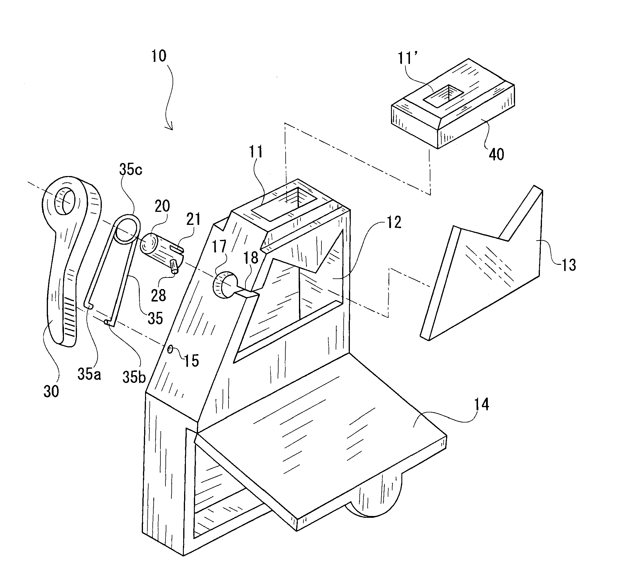 Blade snap-off holder