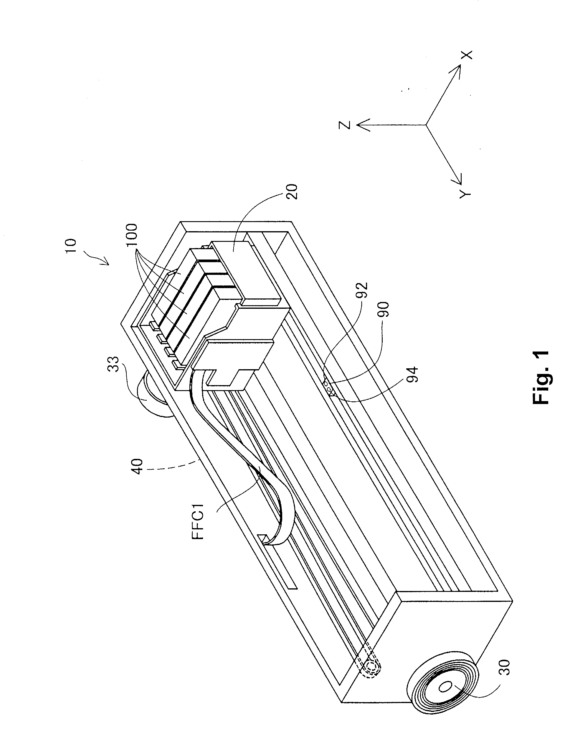 Liquid consumption device and method