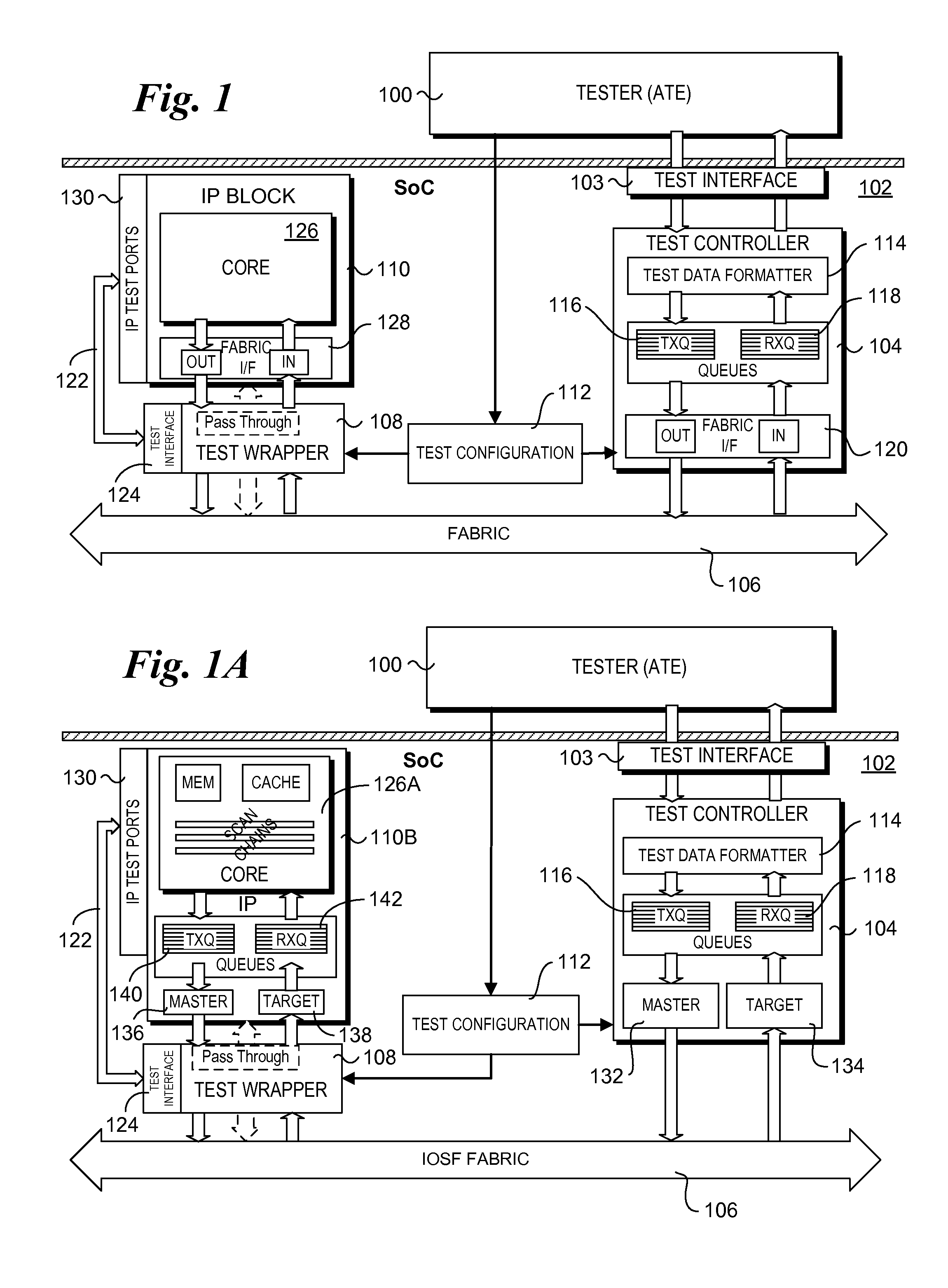 Functional fabric-based test controller for functional and structural test and debug