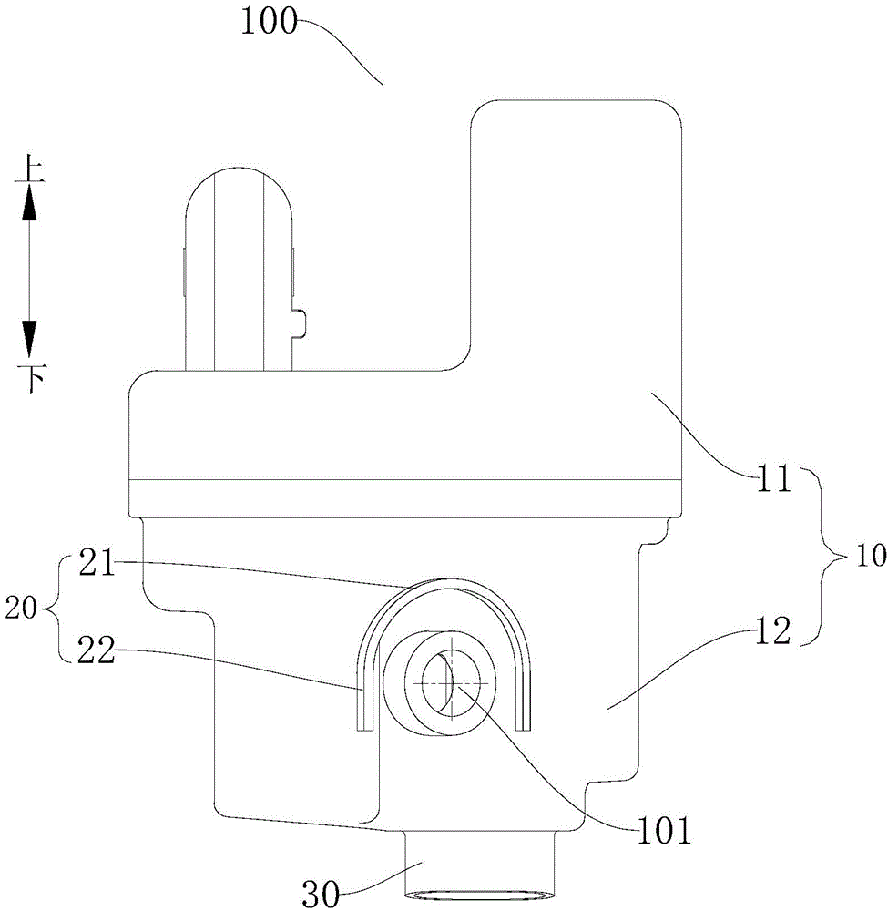 Air suction muffler and compressor provided with same