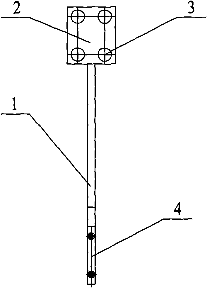 Flat steel positioning device