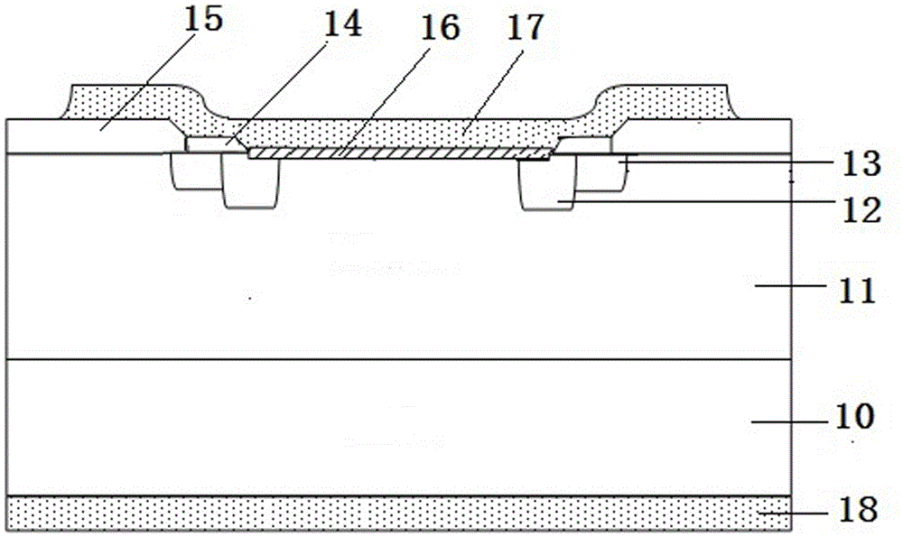 Planar Schottky barrier diode
