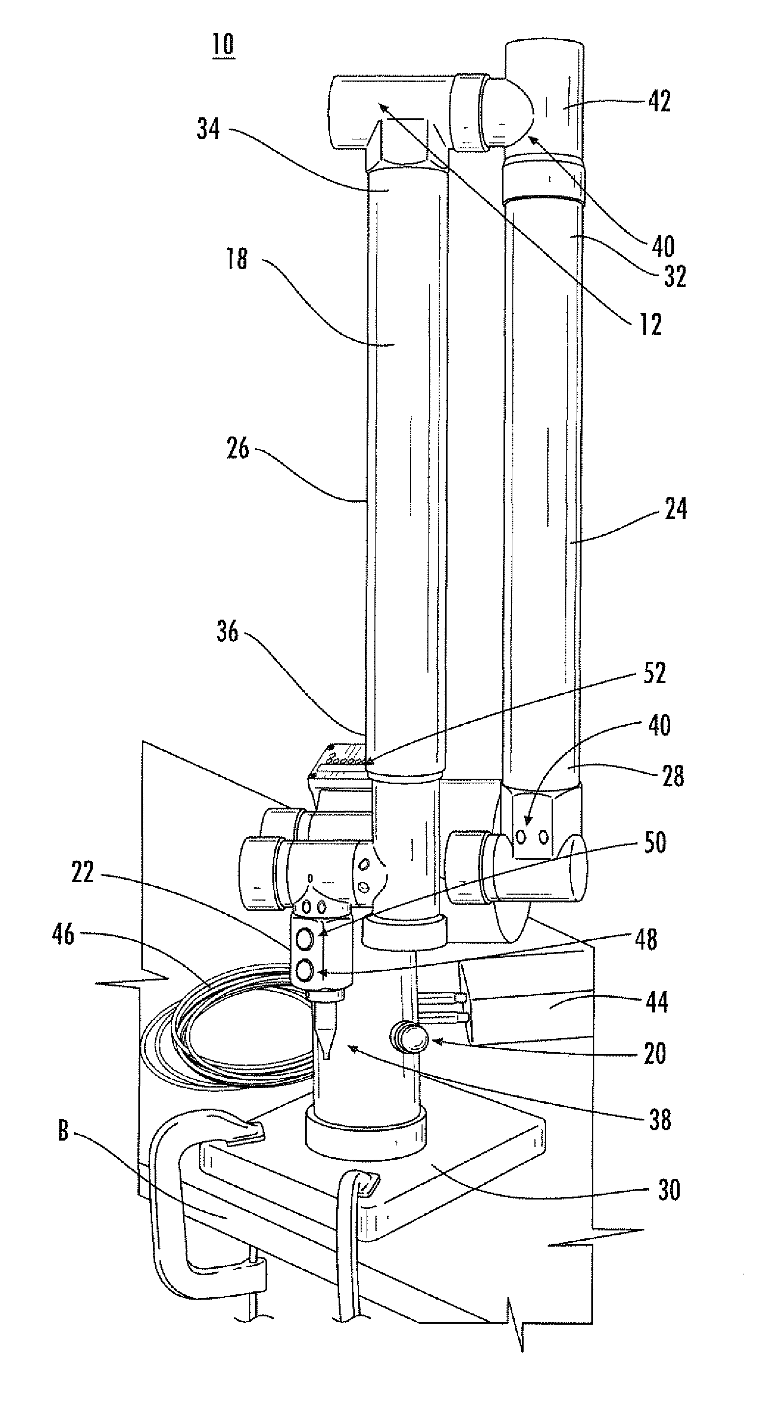 Device for measuring load and deflection of materials
