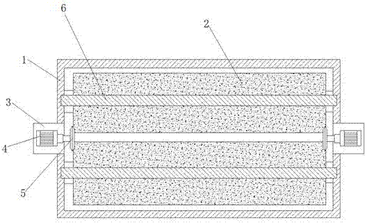 Calender for preparation of floor films