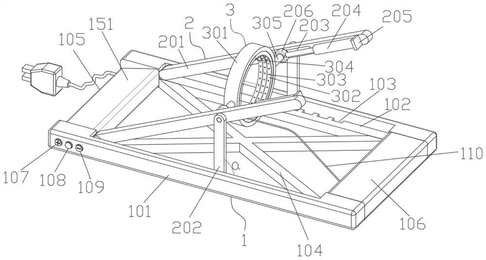 Rehabilitation massage device