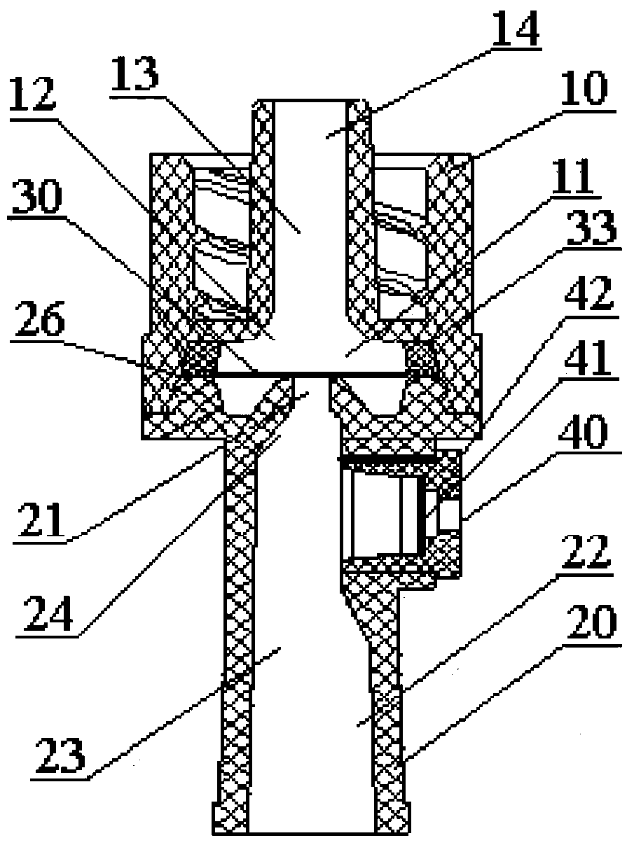 An anti-reflux transfusion connector