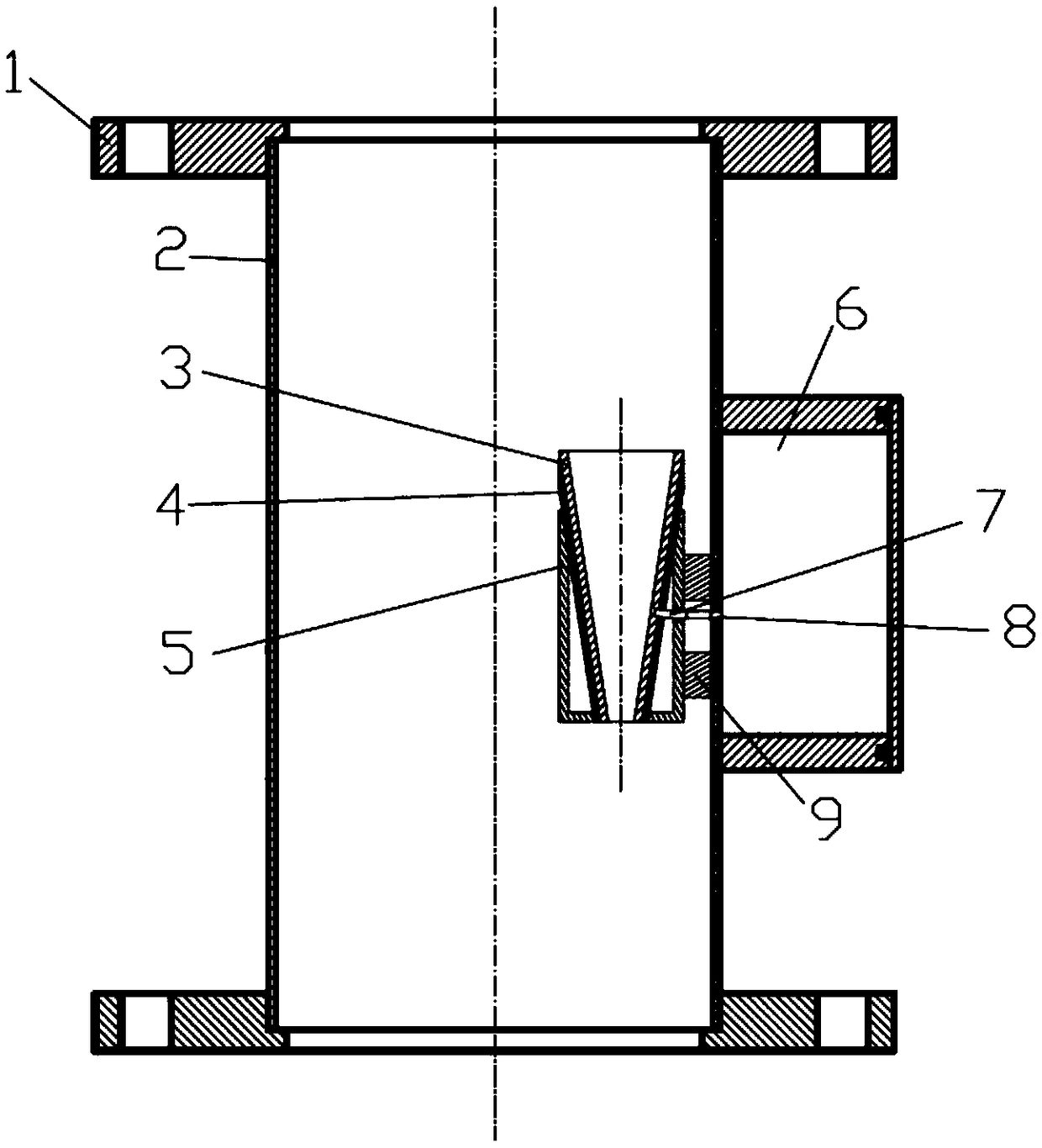 Powder static electricity continuous monitor