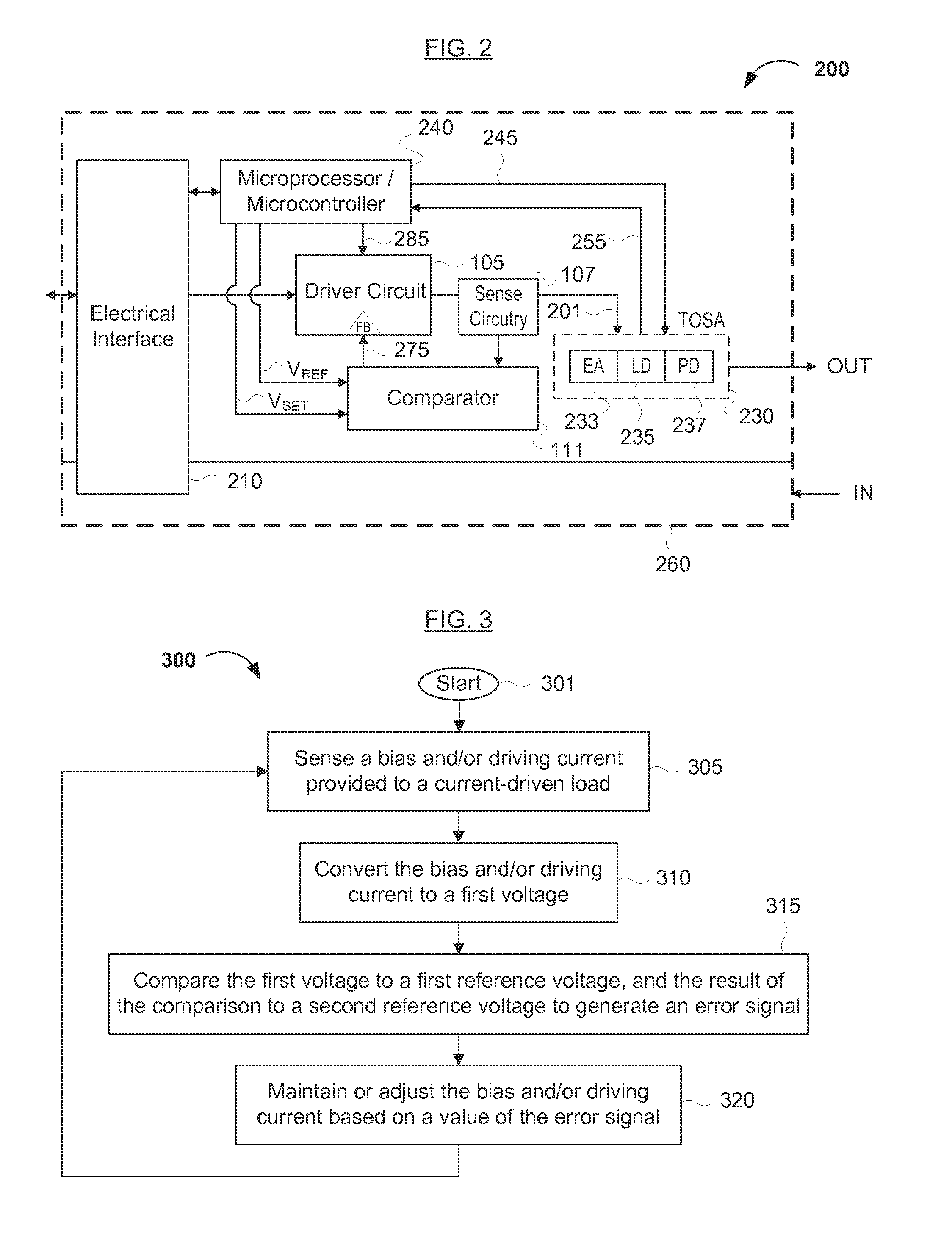 Power-Saving Driver Circuit for Providing a Bias Current or Driving a Current-Driven Load