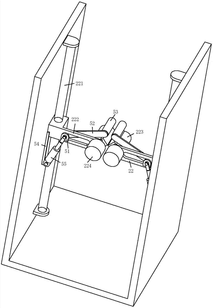 Taking device for cream type skin care product