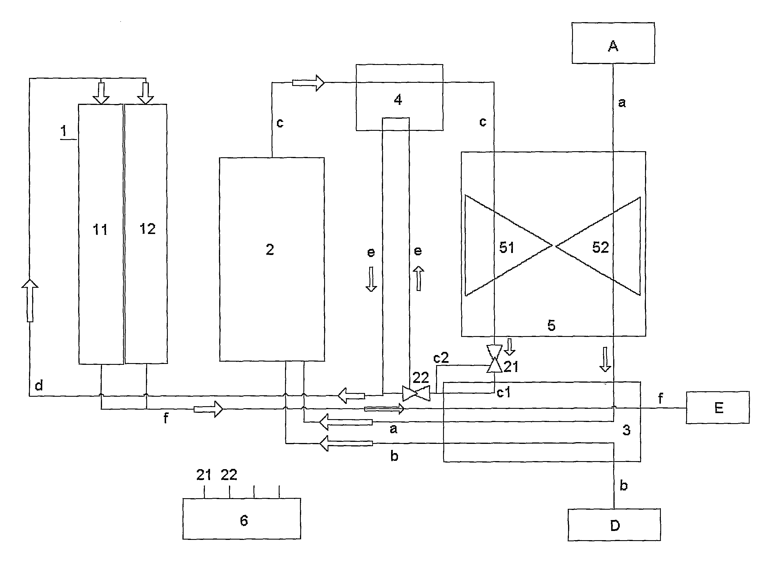 Method for operating a fuel cell and a fuel cell arrangement