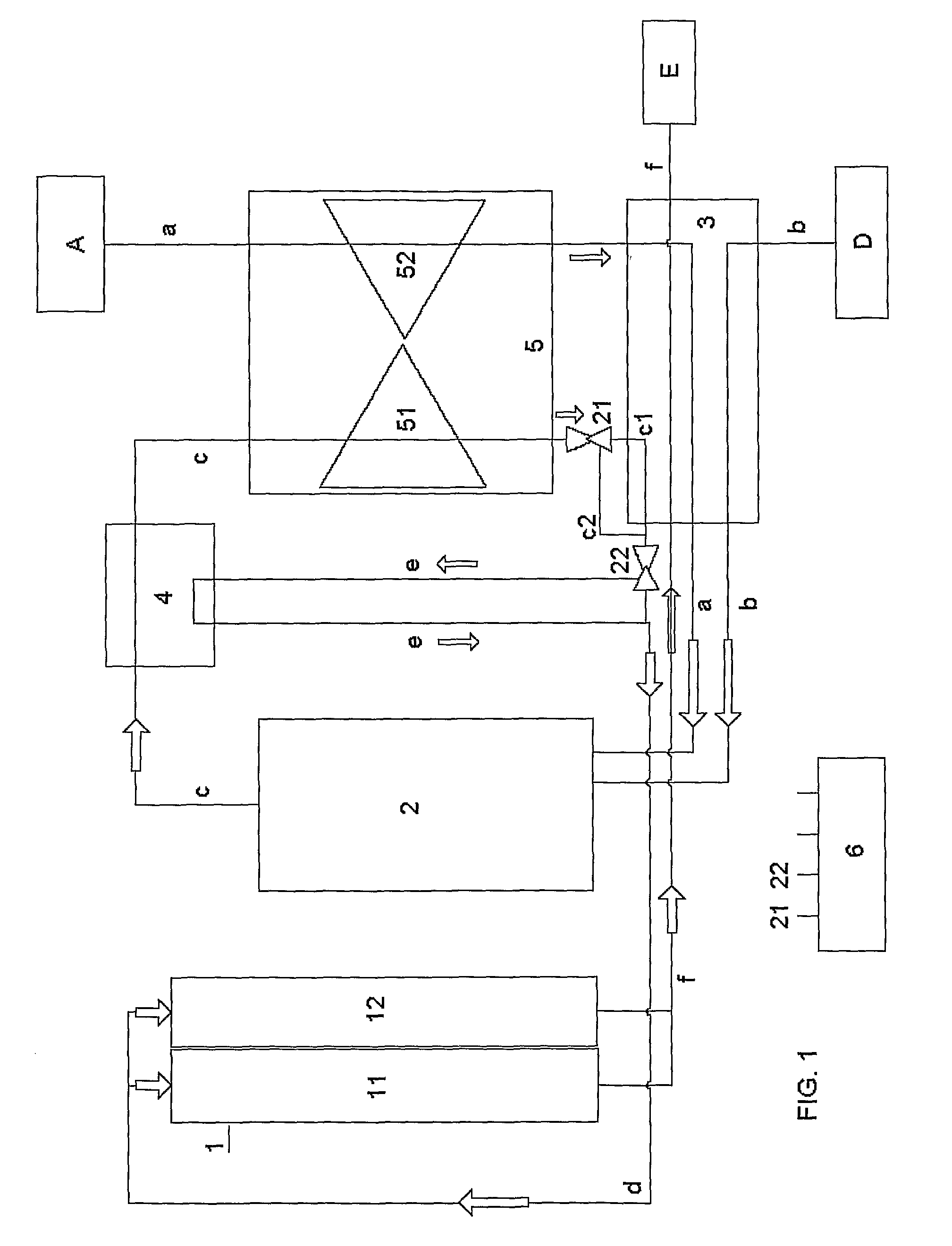 Method for operating a fuel cell and a fuel cell arrangement