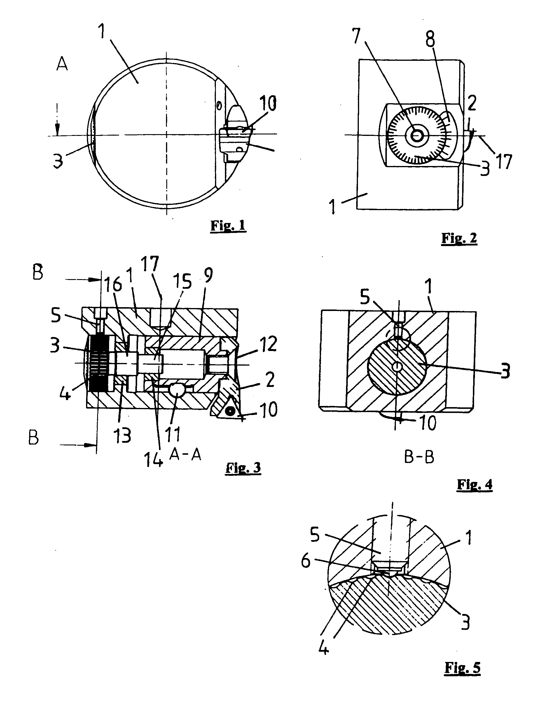 Cutting tool with very fine adjustment