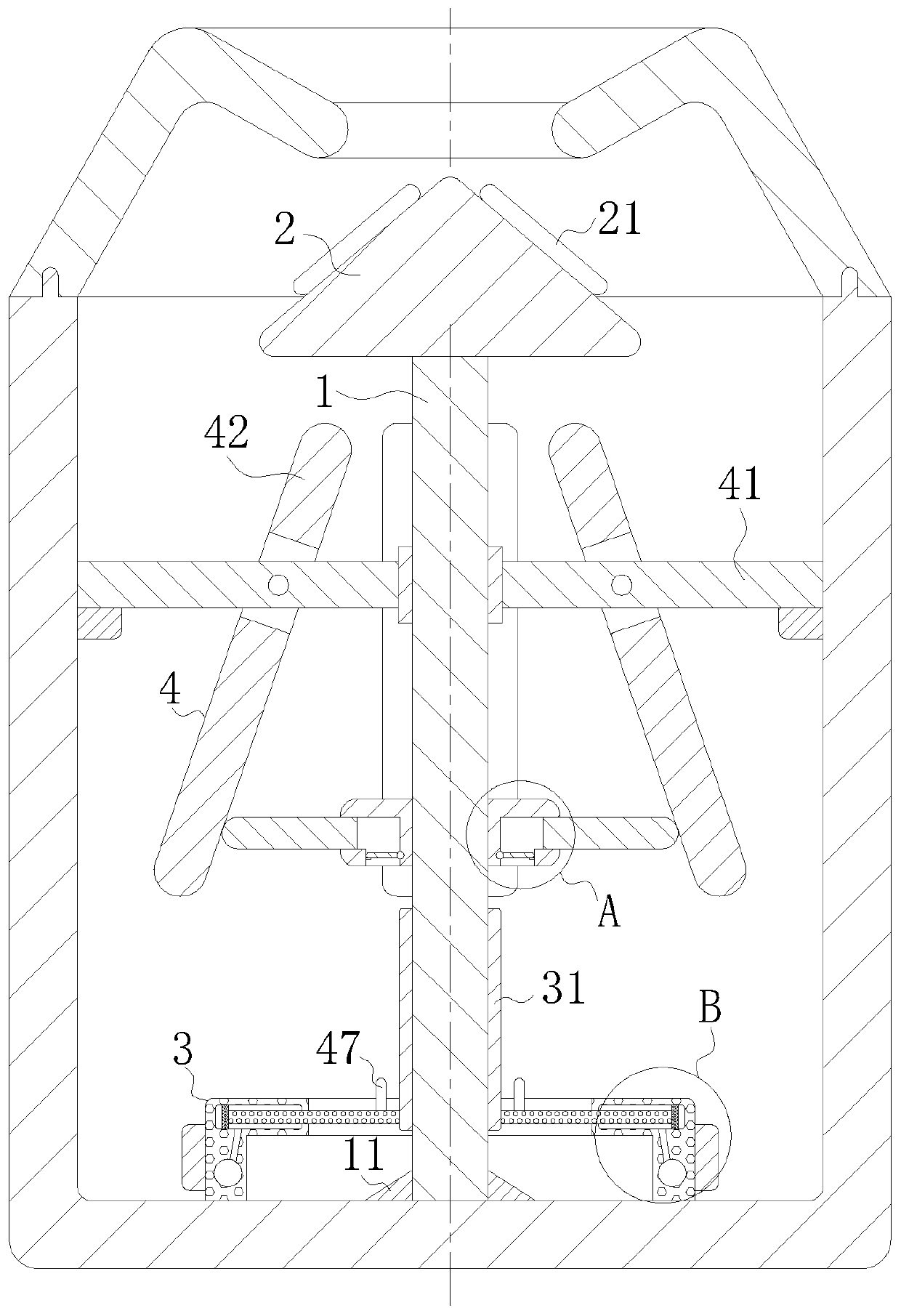 A blank casting process for high creep rate and high strength hydraulic motor shell