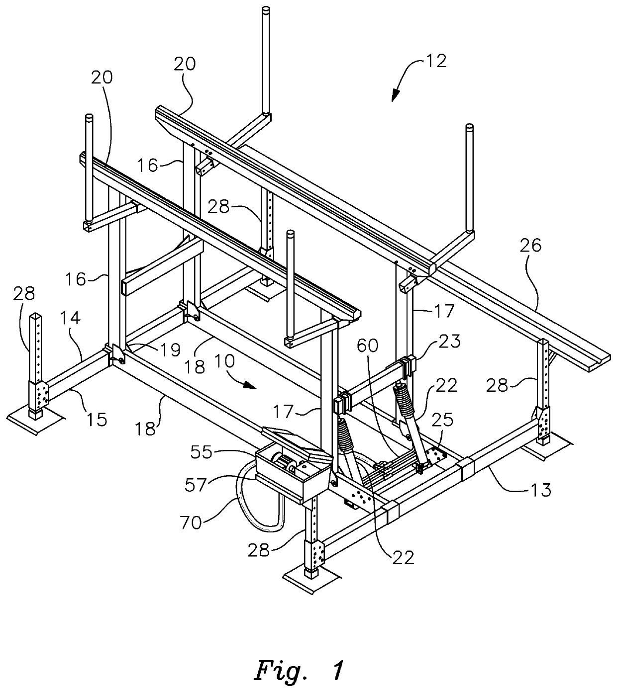 Fouling prevention system for submerged hydraulic cylinders