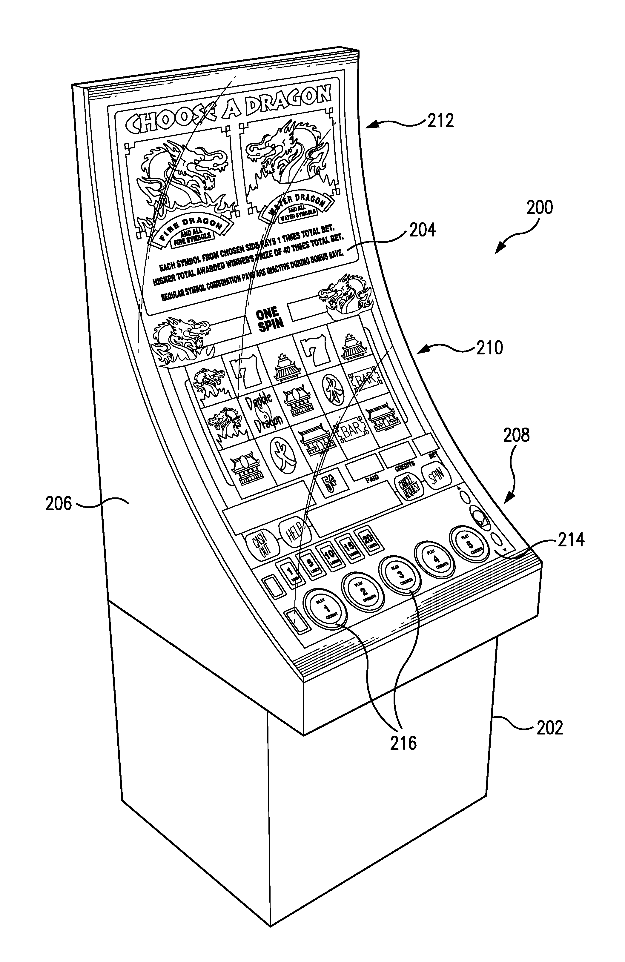 Video terminal having a curved, unified display