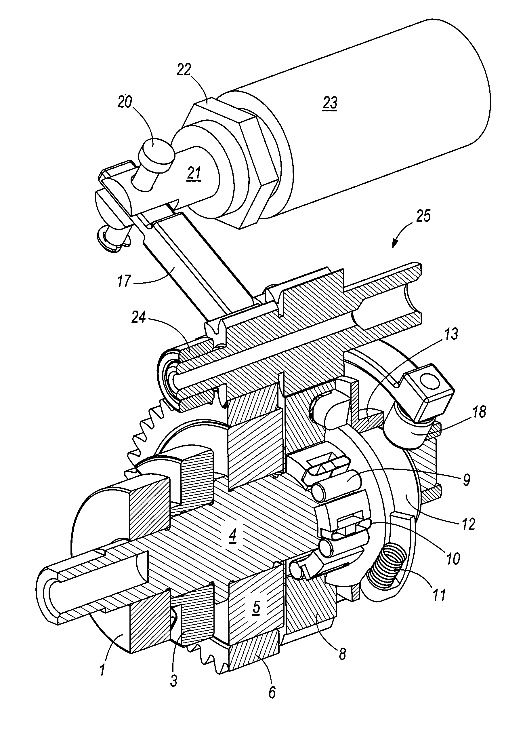 Automatic transmission for a power tool