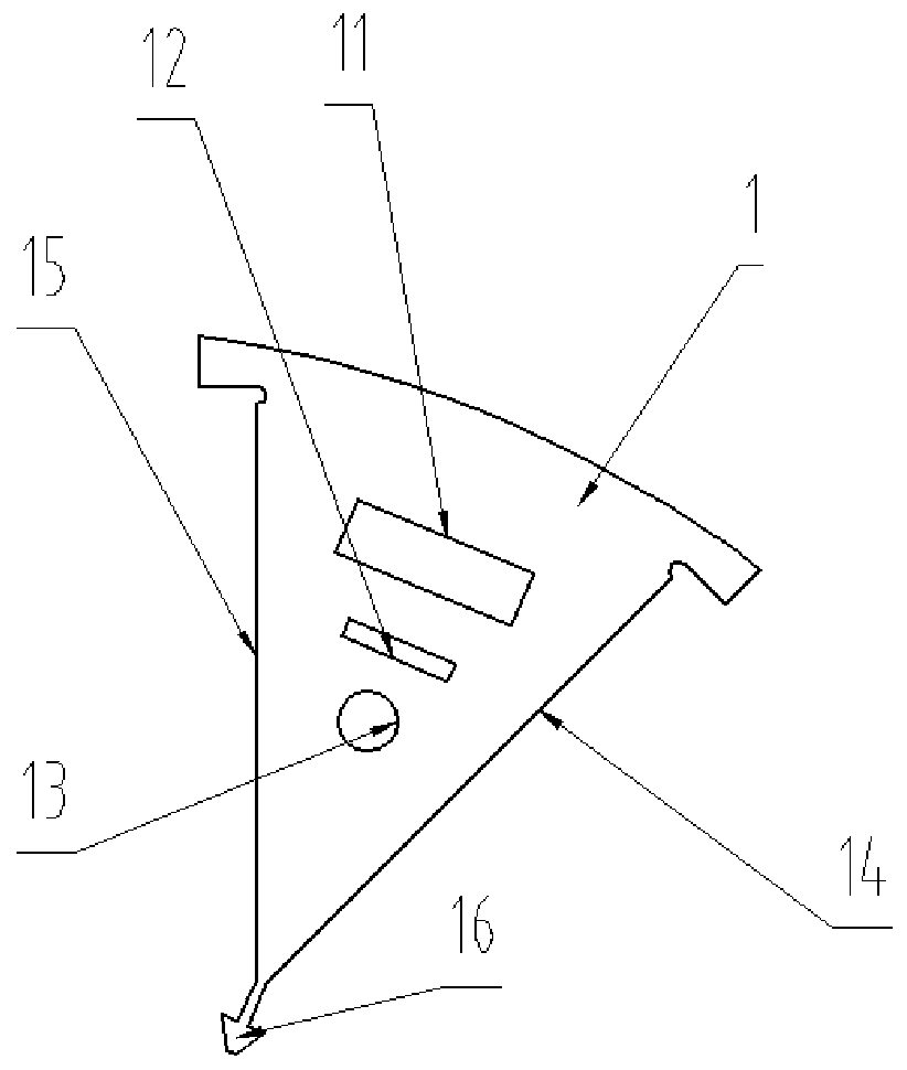 Permanent-magnet motor rotor core structure