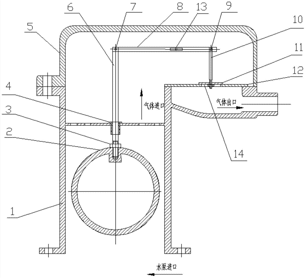 Floating ball self-sucking valve with lever structure and design method thereof