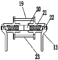 Packaging device used for fine dried noodle production