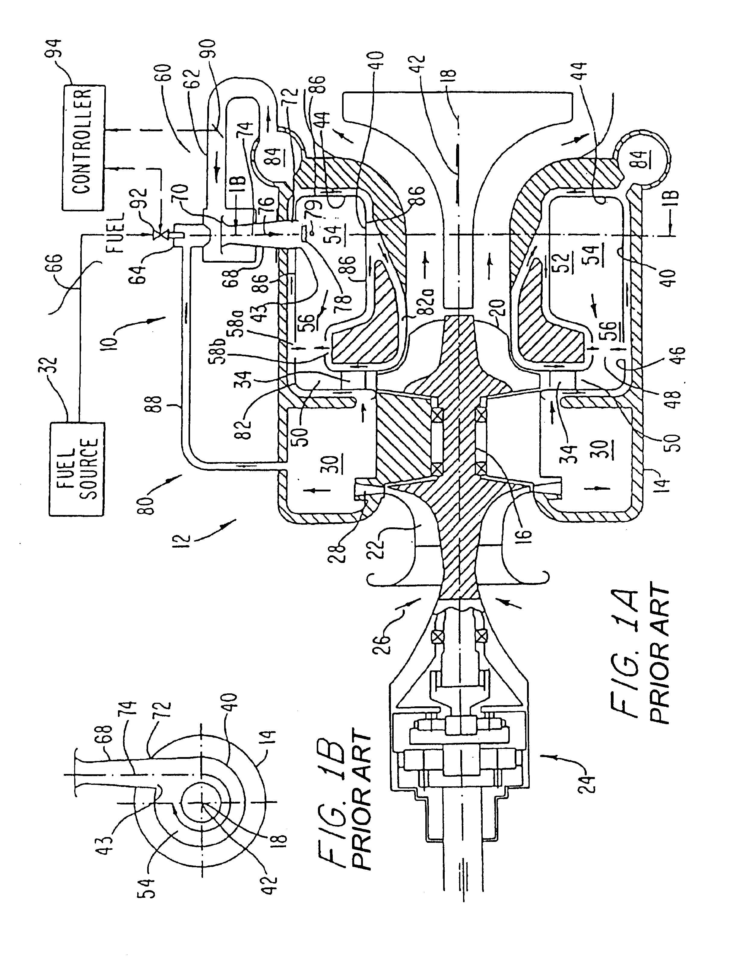 Gas turbine engine fuel/air premixers with variable geometry exit and method for controlling exit velocities