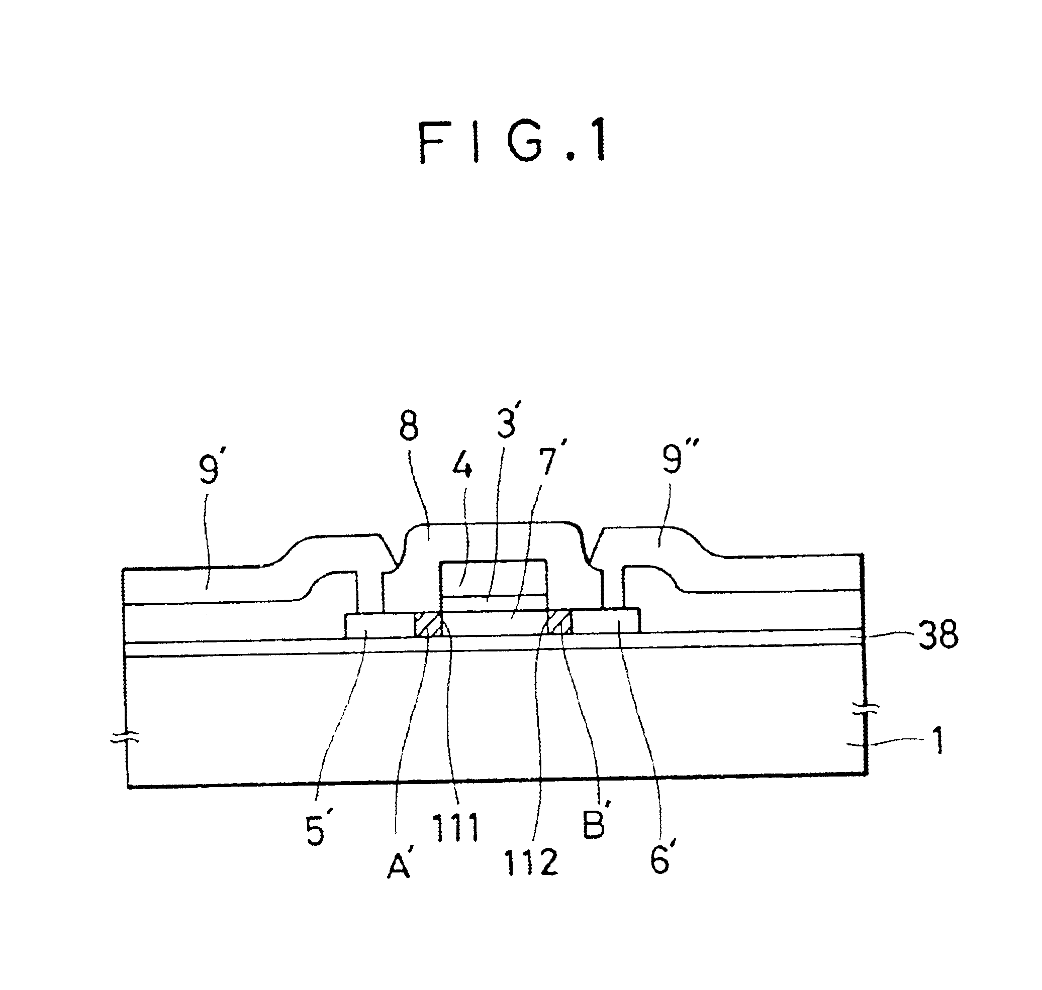 Semiconductor device having source/channel or drain/channel boundary regions